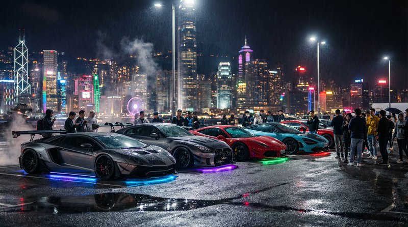 樱花动漫视频幕后花絮：深夜车聚